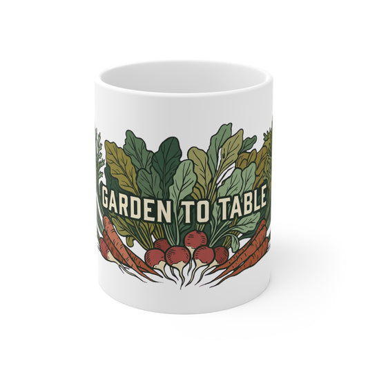 Garden to Table Harvest - Mug 11oz