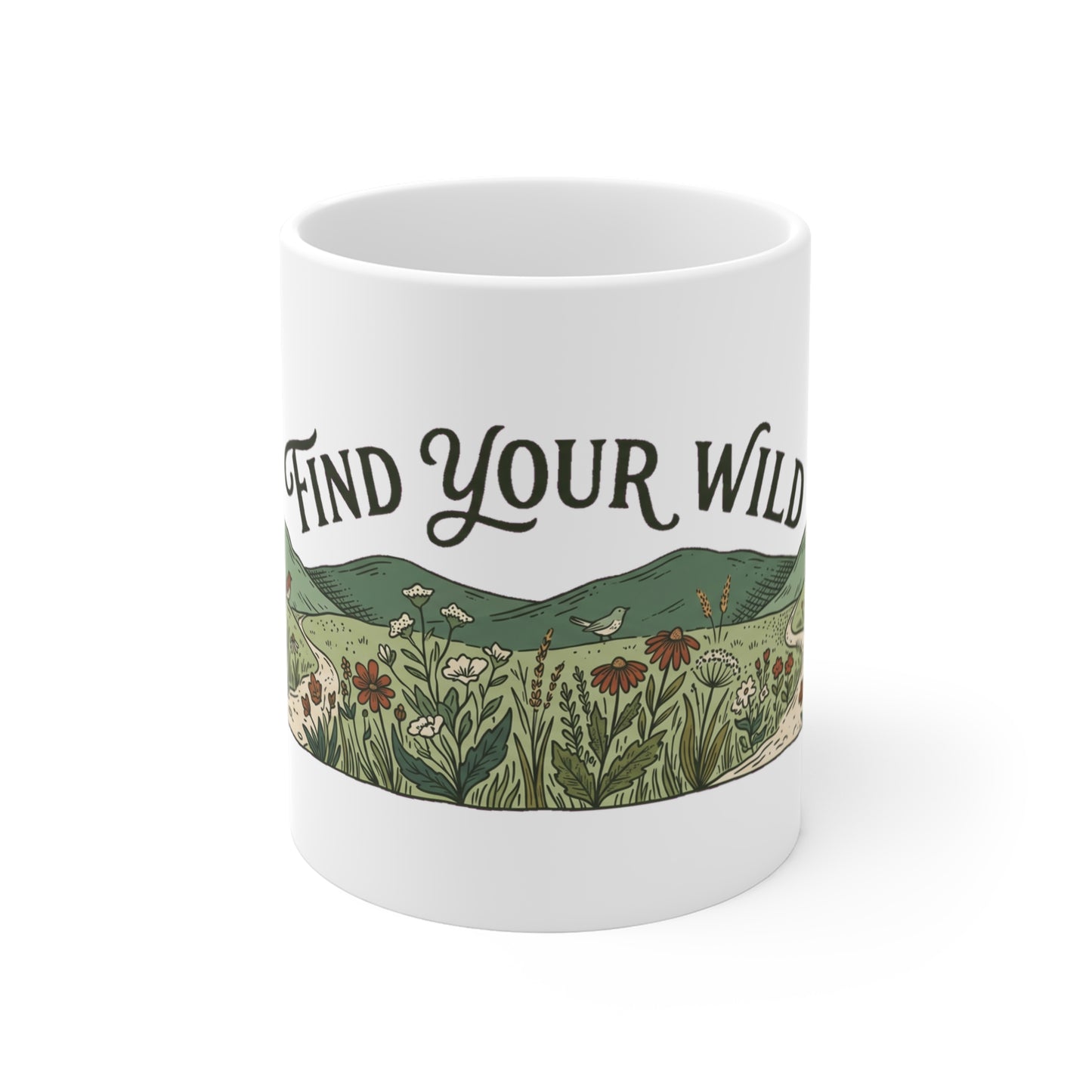 Original hand-drawn designs inspired by nature and the outdoors, from Evergreen Tees. The Find Your Wild Coneflower & Daisy Meadow design, made to order by…