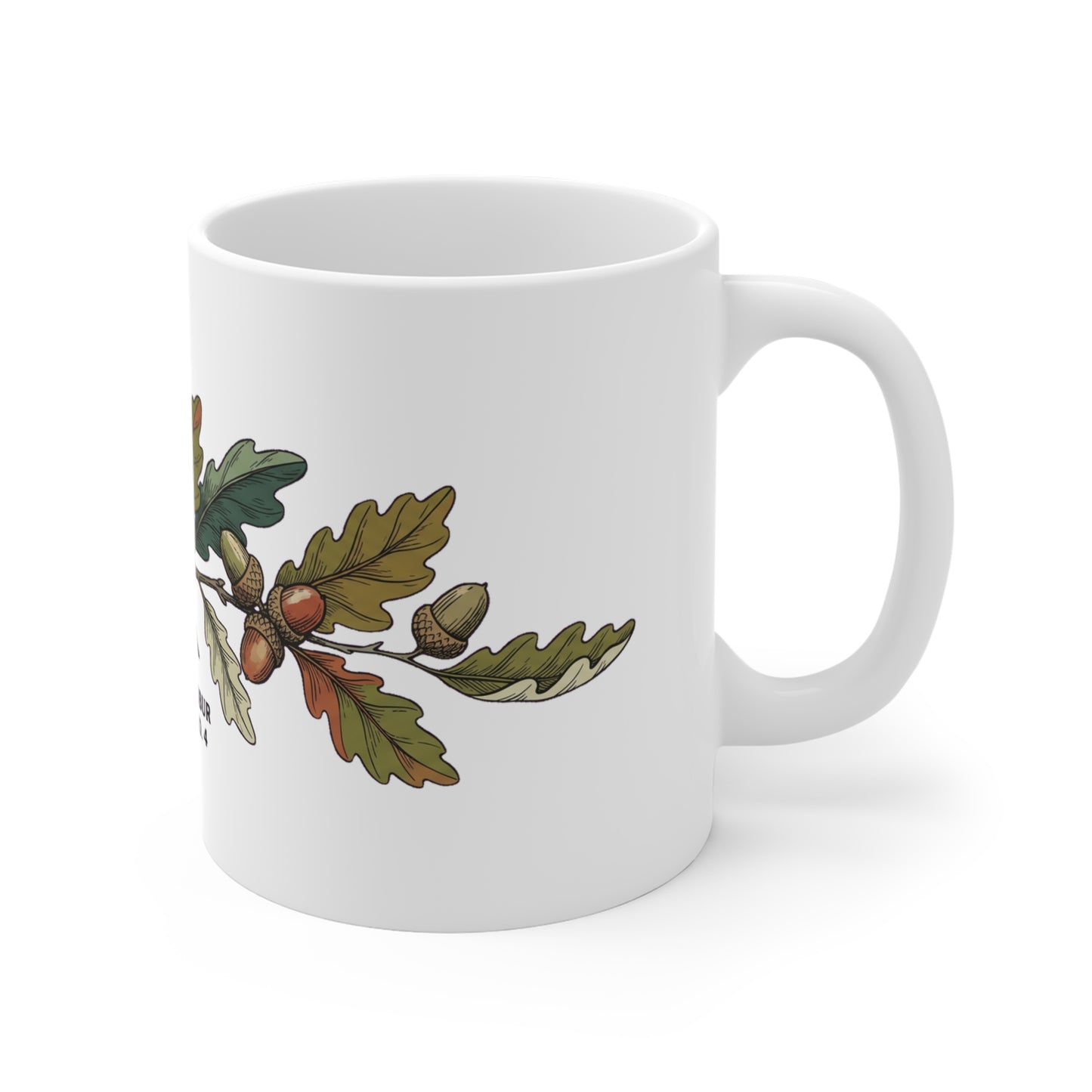 Quercus Robur Oak Branch - Mug 11oz