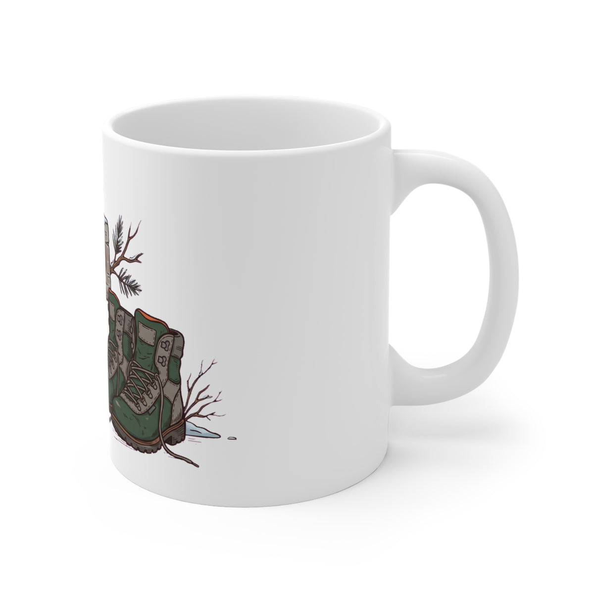 Warm & Wild Trail Sign - Mug 11oz