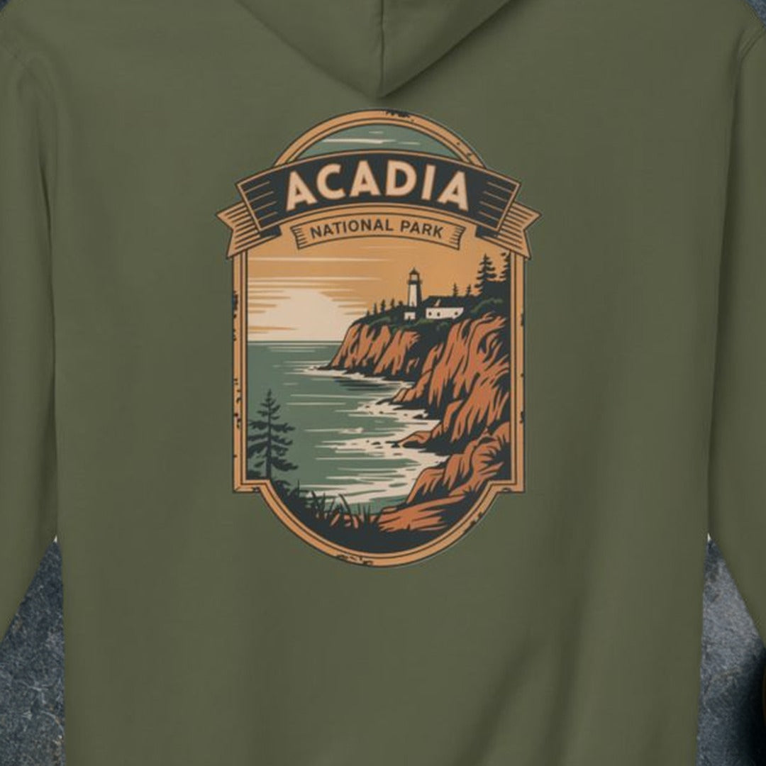 Military Green mockup (view 3)