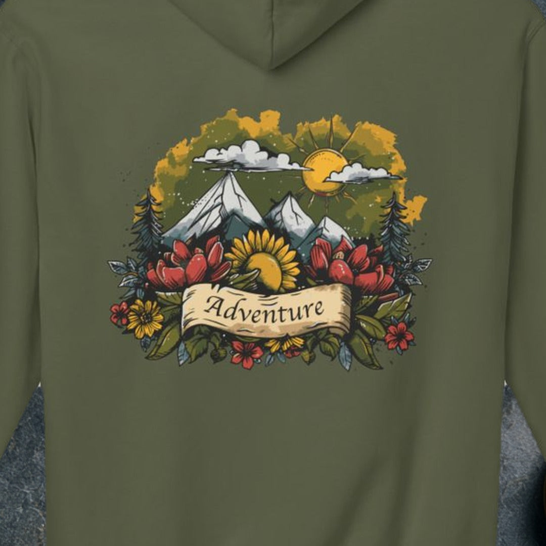 Military Green mockup (view 3)