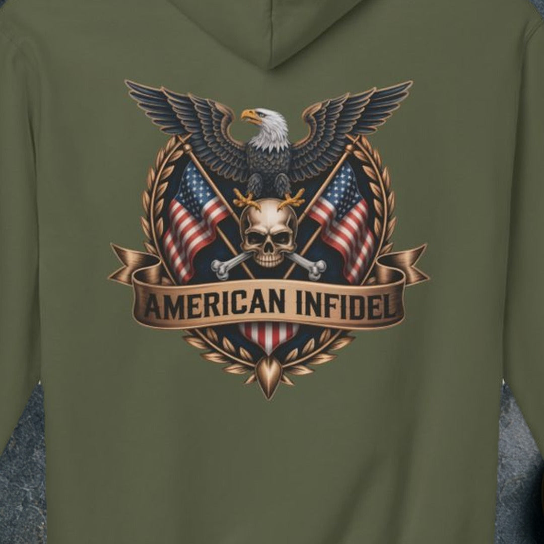 Military Green mockup (view 3)