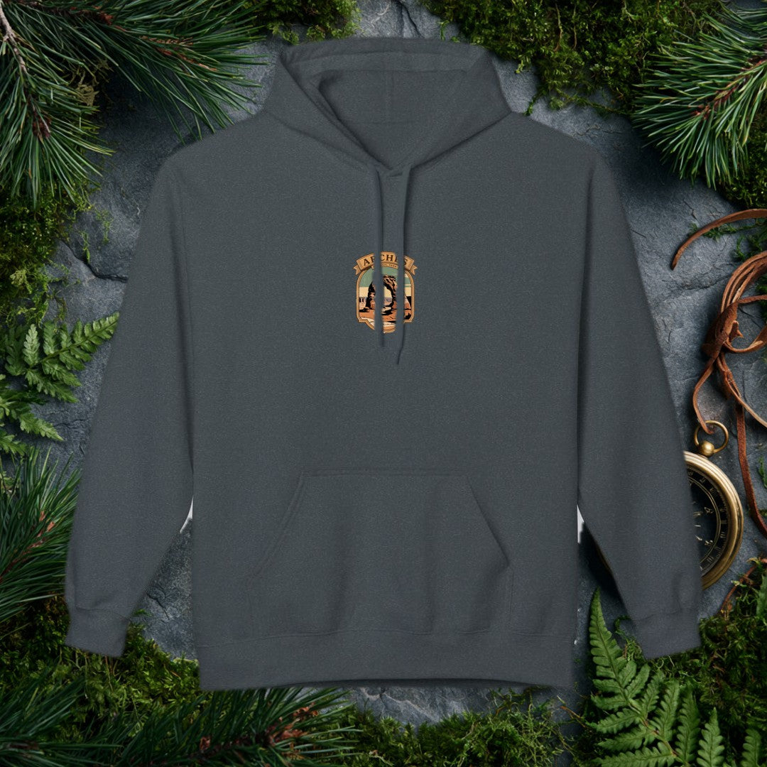 Cozy Meets the Outdoors A midweight softstyle fleece hoodie that's warm without the bulk — perfect for crisp trailheads, campfire nights, and everywhere in…