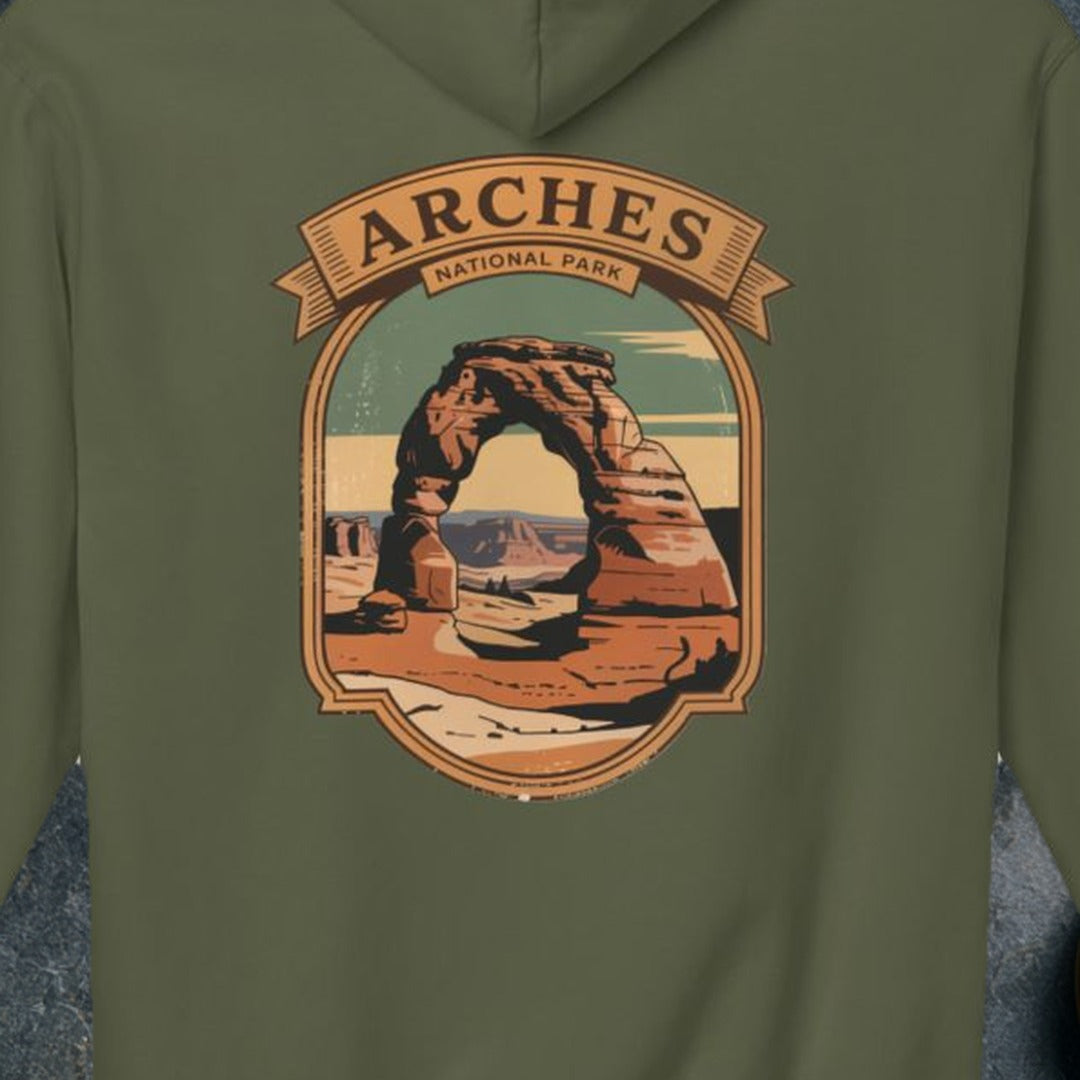 Military Green mockup (view 3)