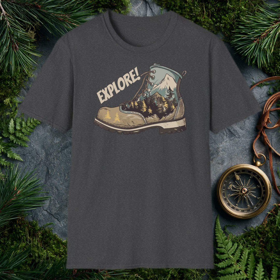 Dark Heather mockup