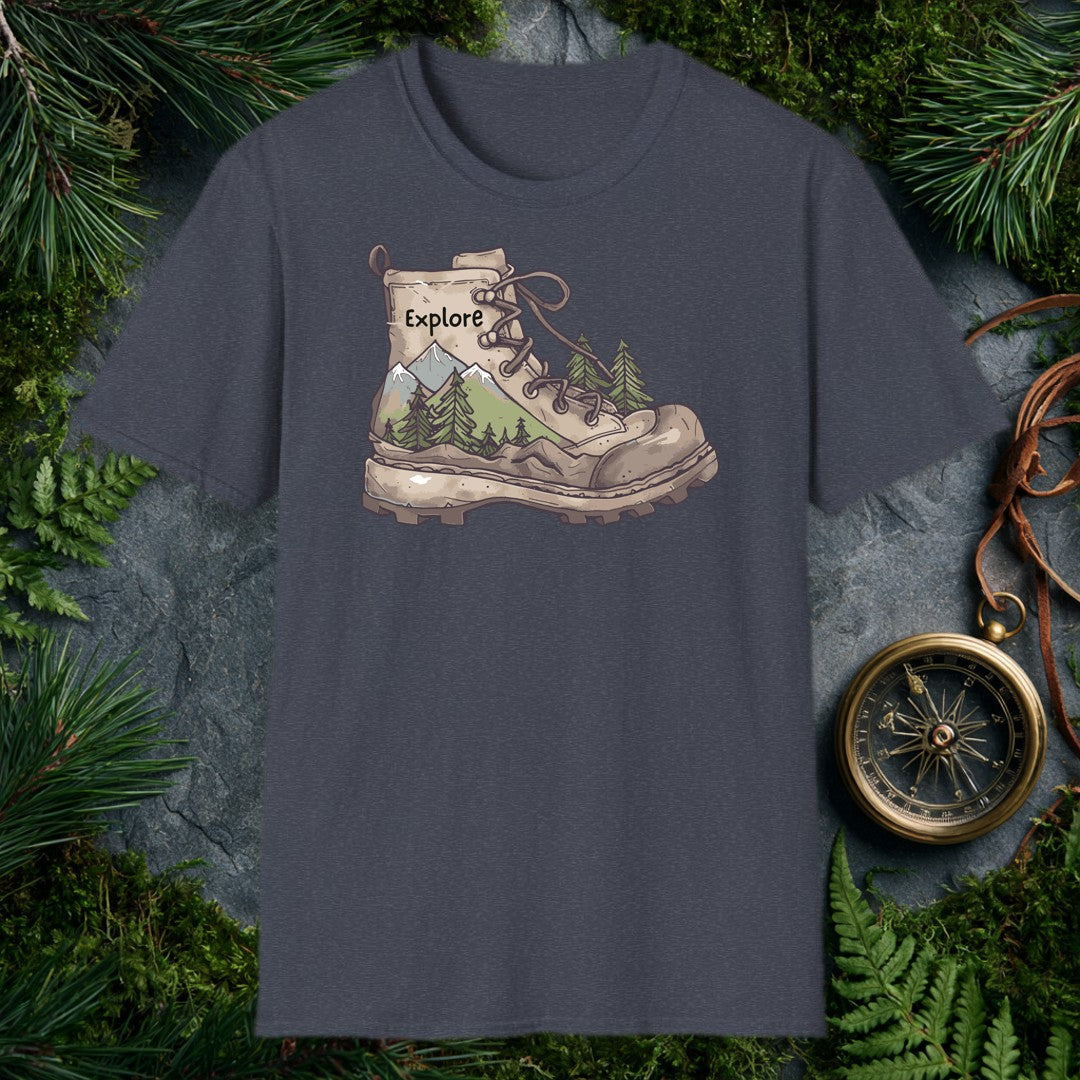 Heather Navy mockup