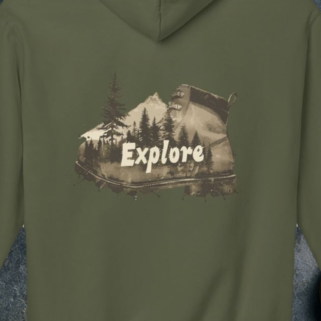Military Green mockup (view 3)