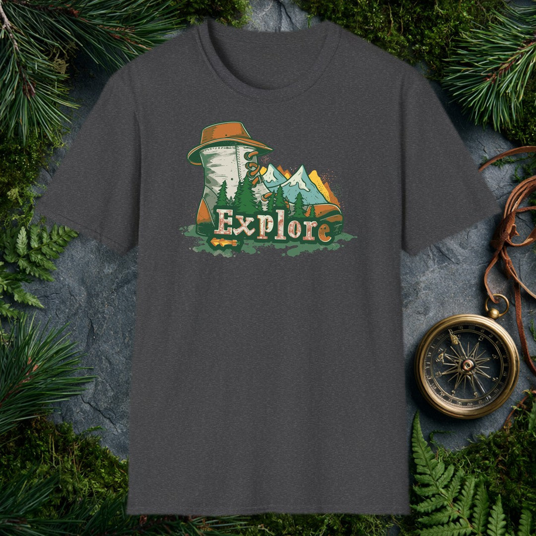 Dark Heather mockup