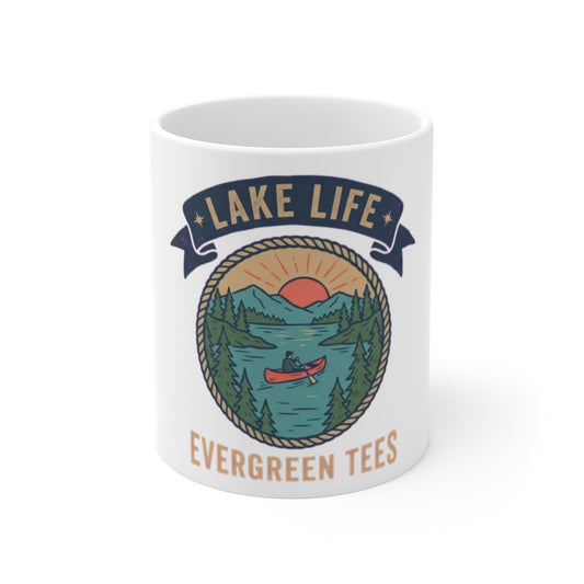 Wildflower Country, by the Cupful Hand-drawn botanicals with a soft vintage texture, wrapped around a classic 11oz ceramic mug. A little meadow for the morning…