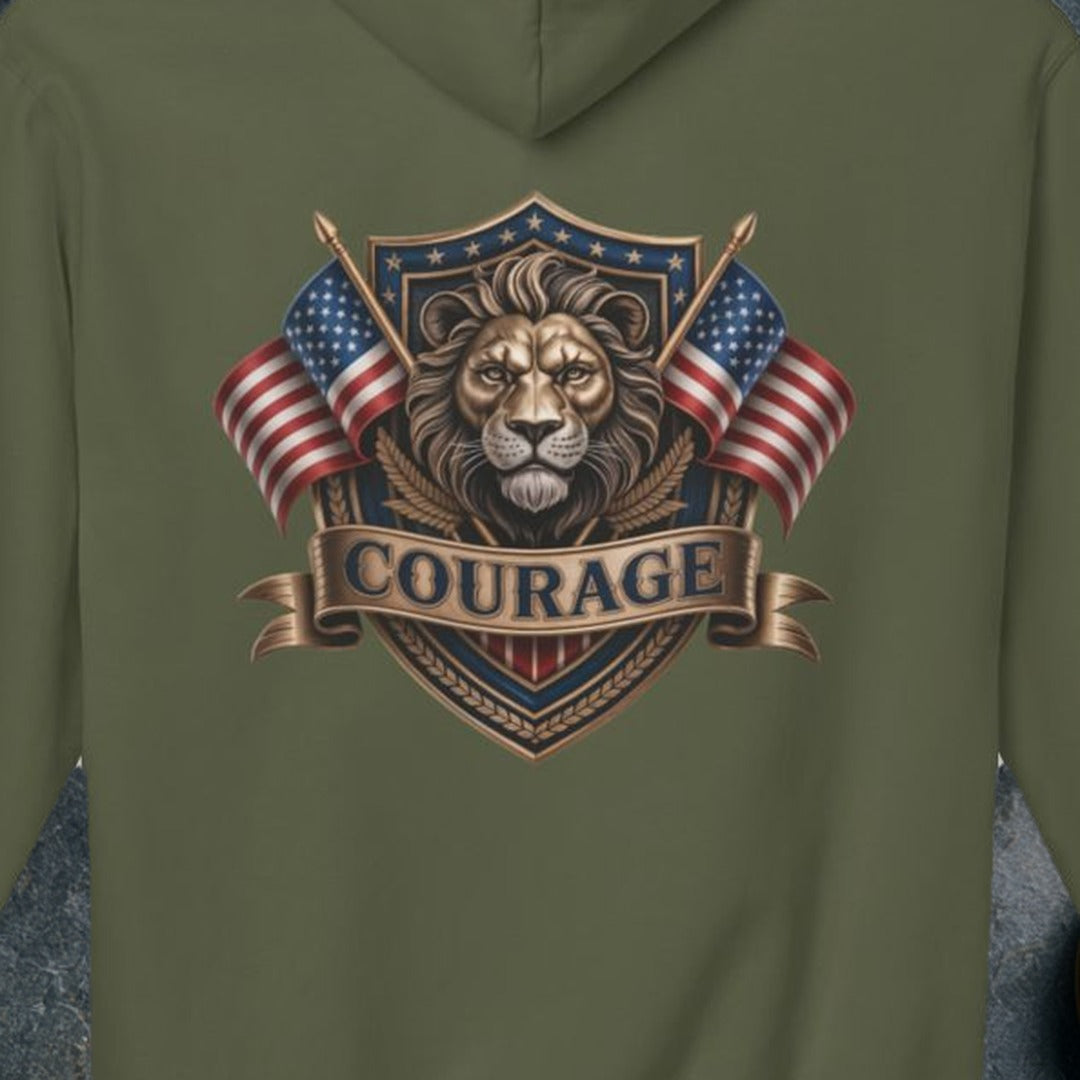 Military Green mockup (view 3)