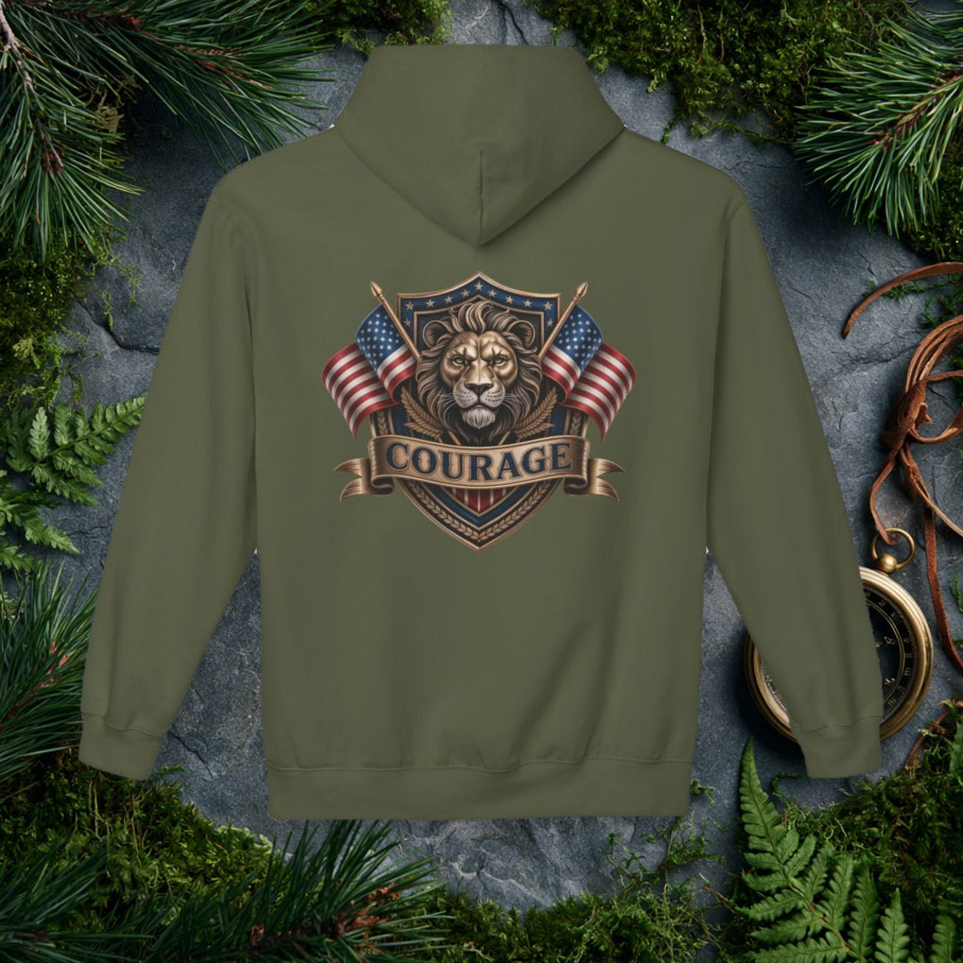 Military Green mockup (view 1)