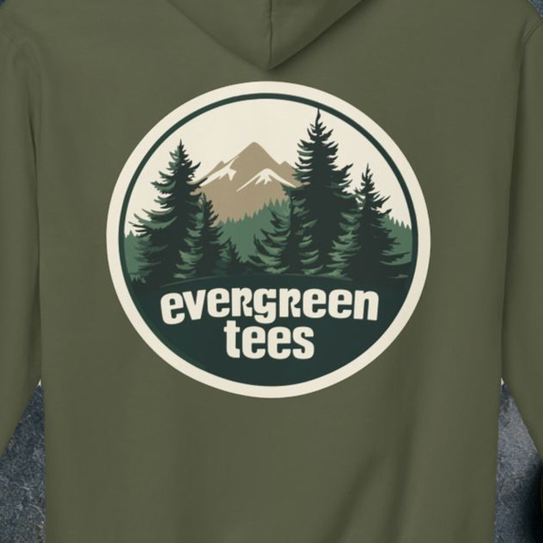 Military Green mockup (view 3)