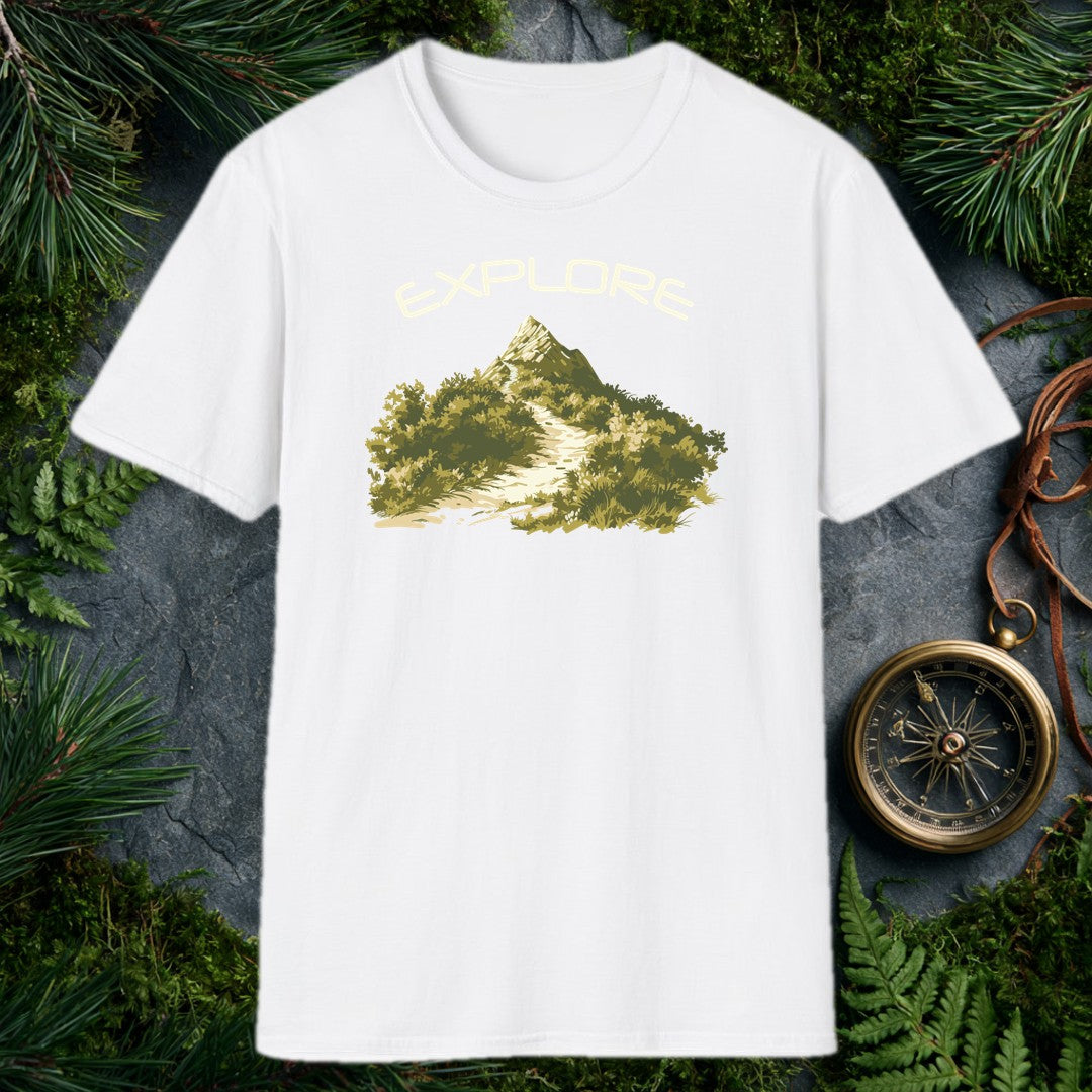 A dusty switchback trail cuts through dense brush toward a sharp rocky summit — the kind of peak you plan a whole Saturday around. Made for the hiker who keeps…