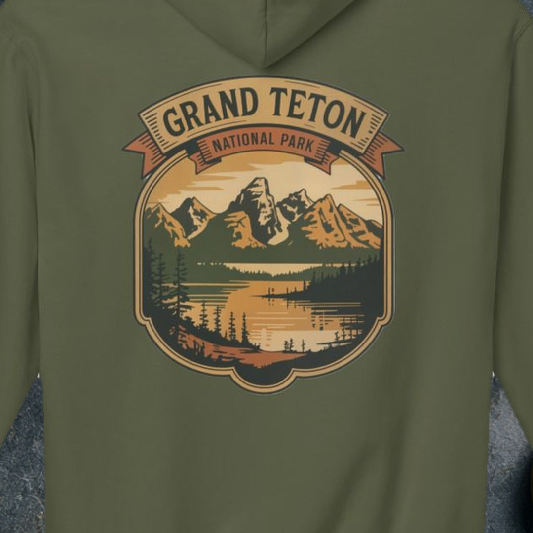 Military Green mockup (view 3)