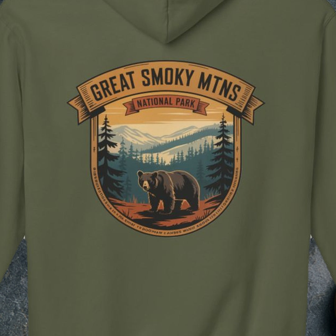 Military Green mockup (view 3)
