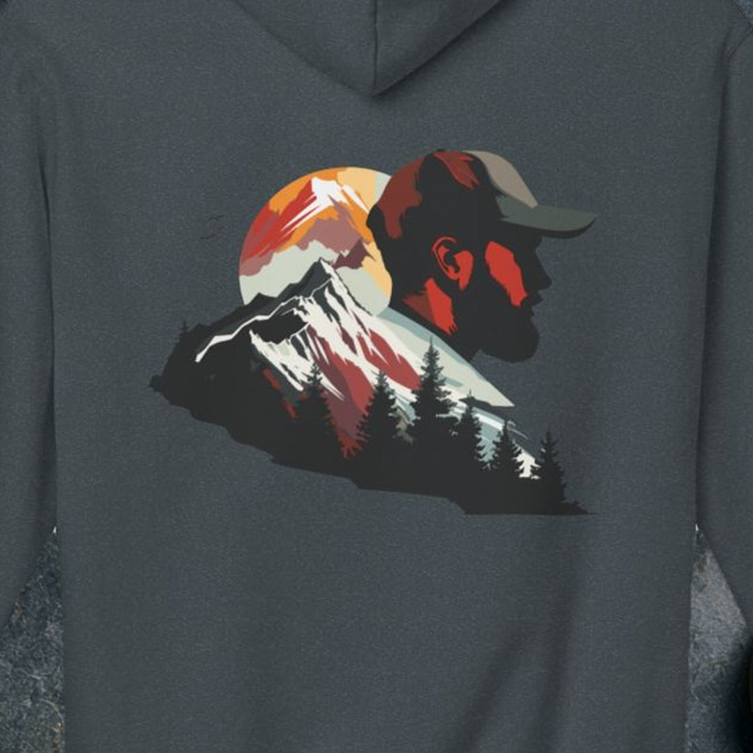 Dark Heather mockup (view 3)