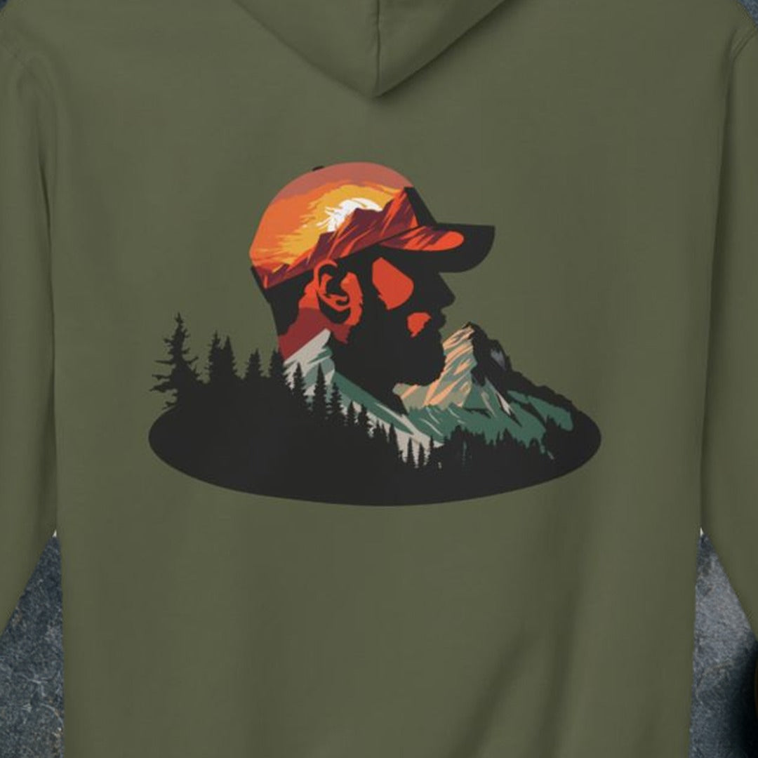 Military Green mockup (view 3)