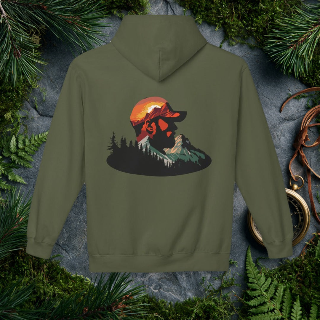 Military Green mockup (view 1)