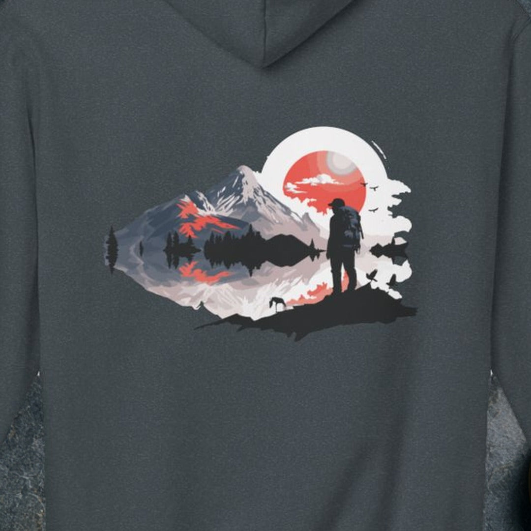 Dark Heather mockup (view 3)