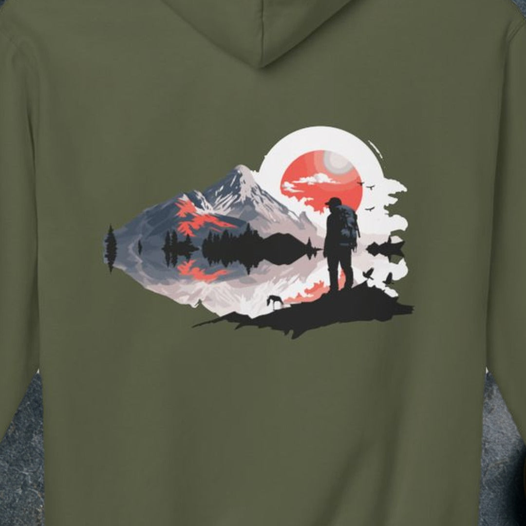 Military Green mockup (view 3)