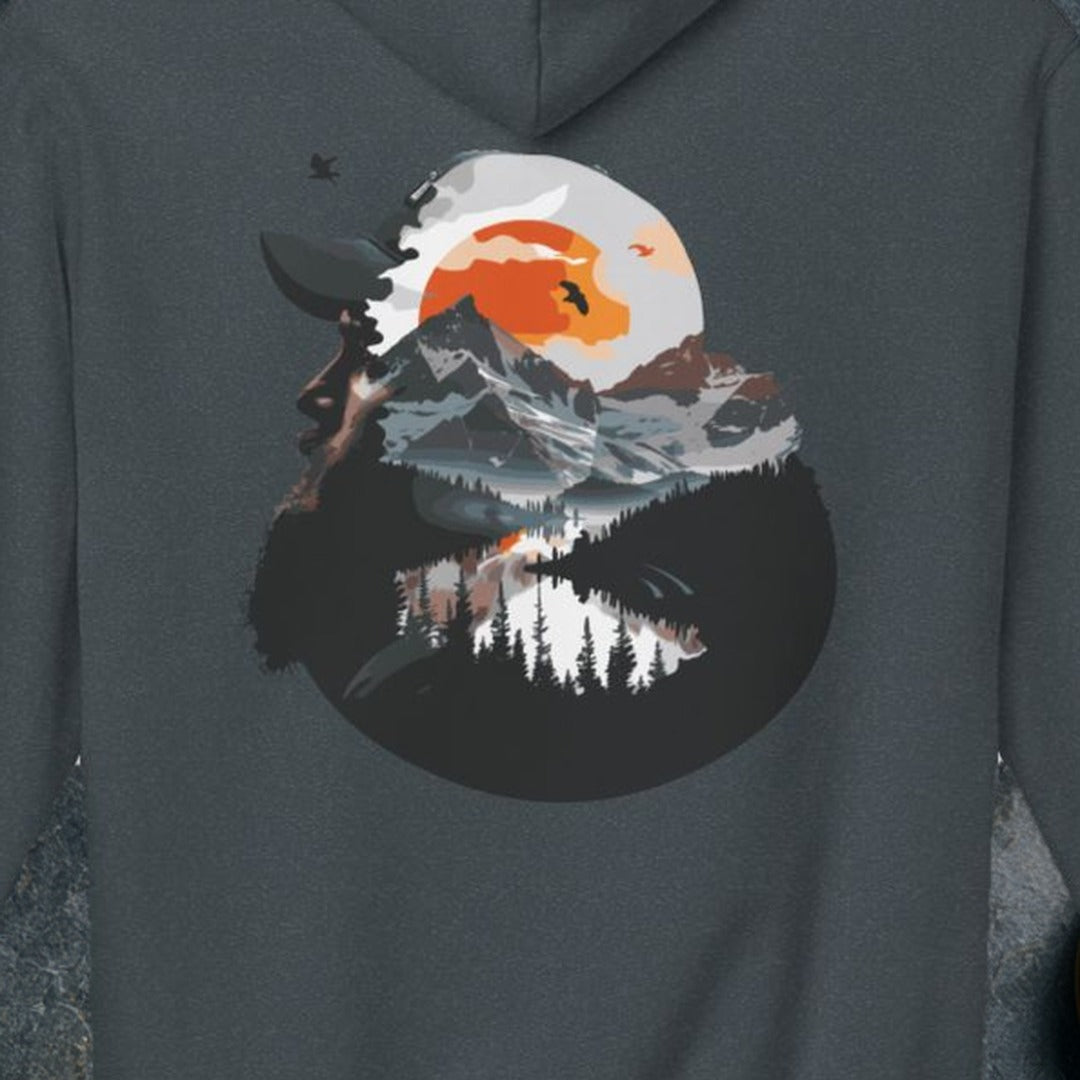Dark Heather mockup (view 3)