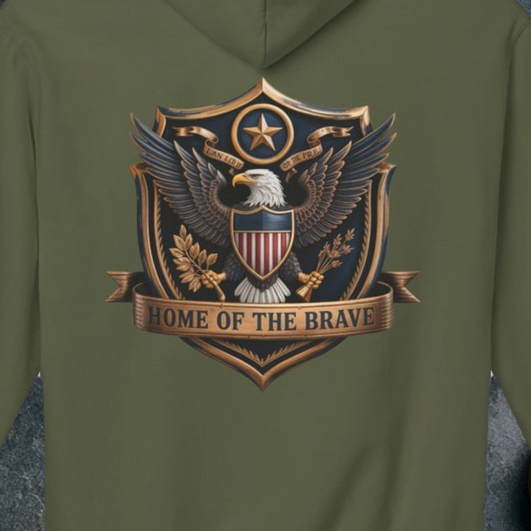 Military Green mockup (view 3)