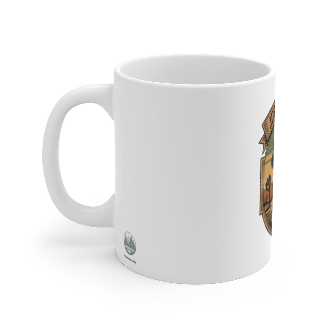 Details 11oz white ceramic with a comfortable C-handle Vivid, fade-resistant print that holds up wash after wash Dishwasher and microwave safe A thoughtful,…
