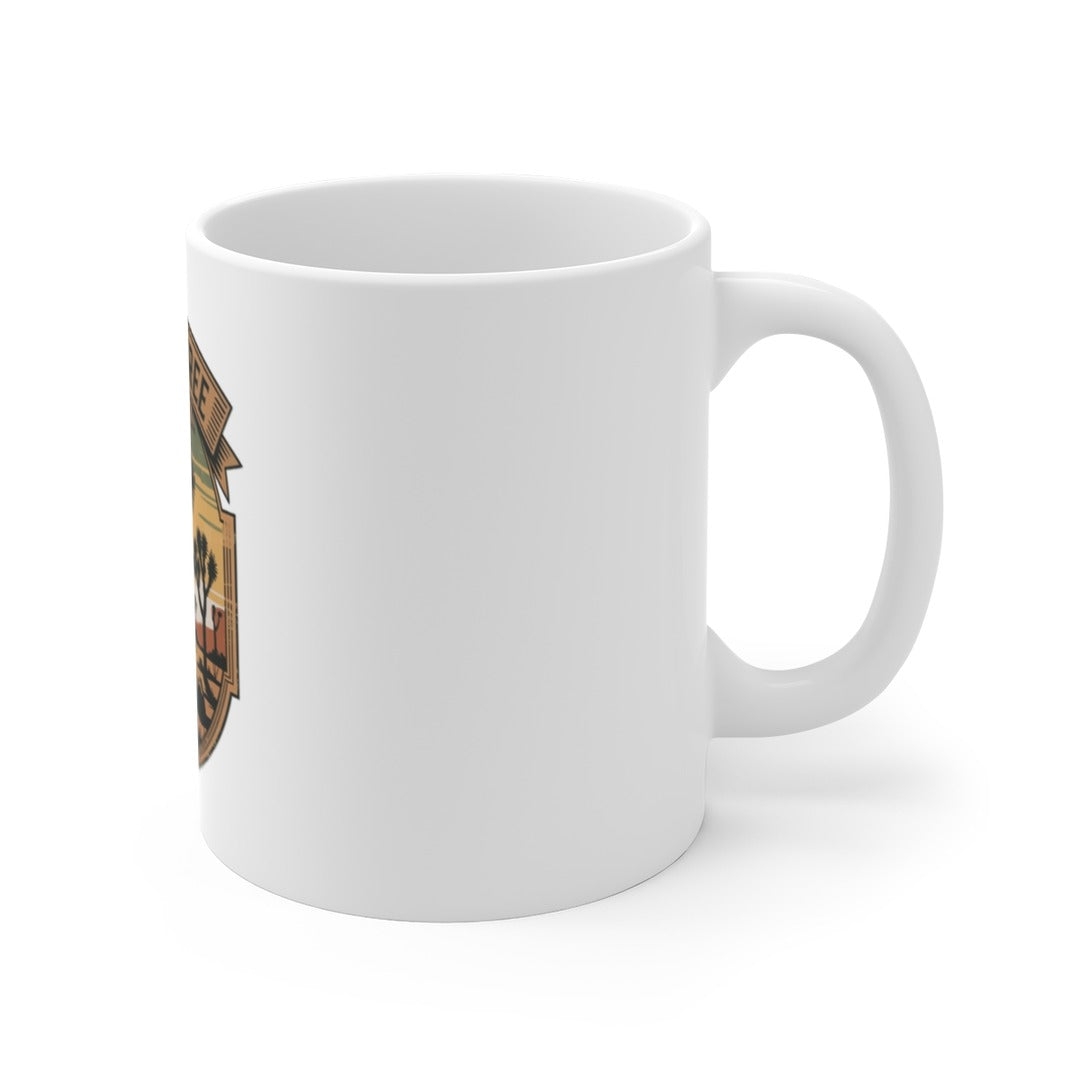 Details 11oz white ceramic with a comfortable C-handle Vivid, fade-resistant print that holds up wash after wash Dishwasher and microwave safe A thoughtful,…