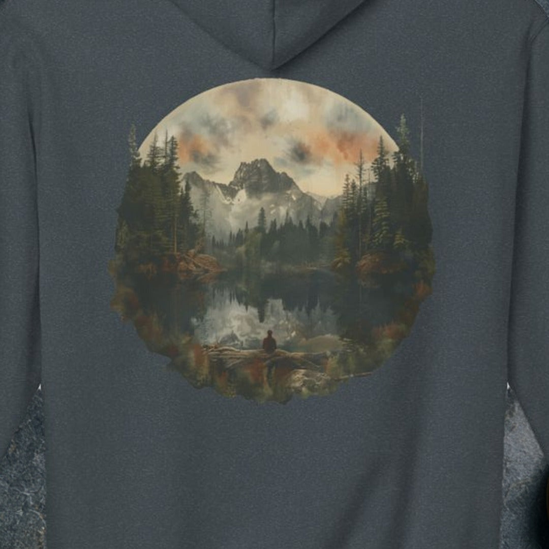 Dark Heather mockup (view 3)