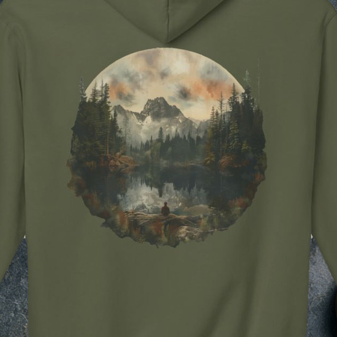 Military Green mockup (view 3)