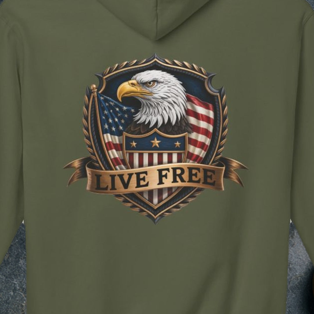 Military Green mockup (view 3)