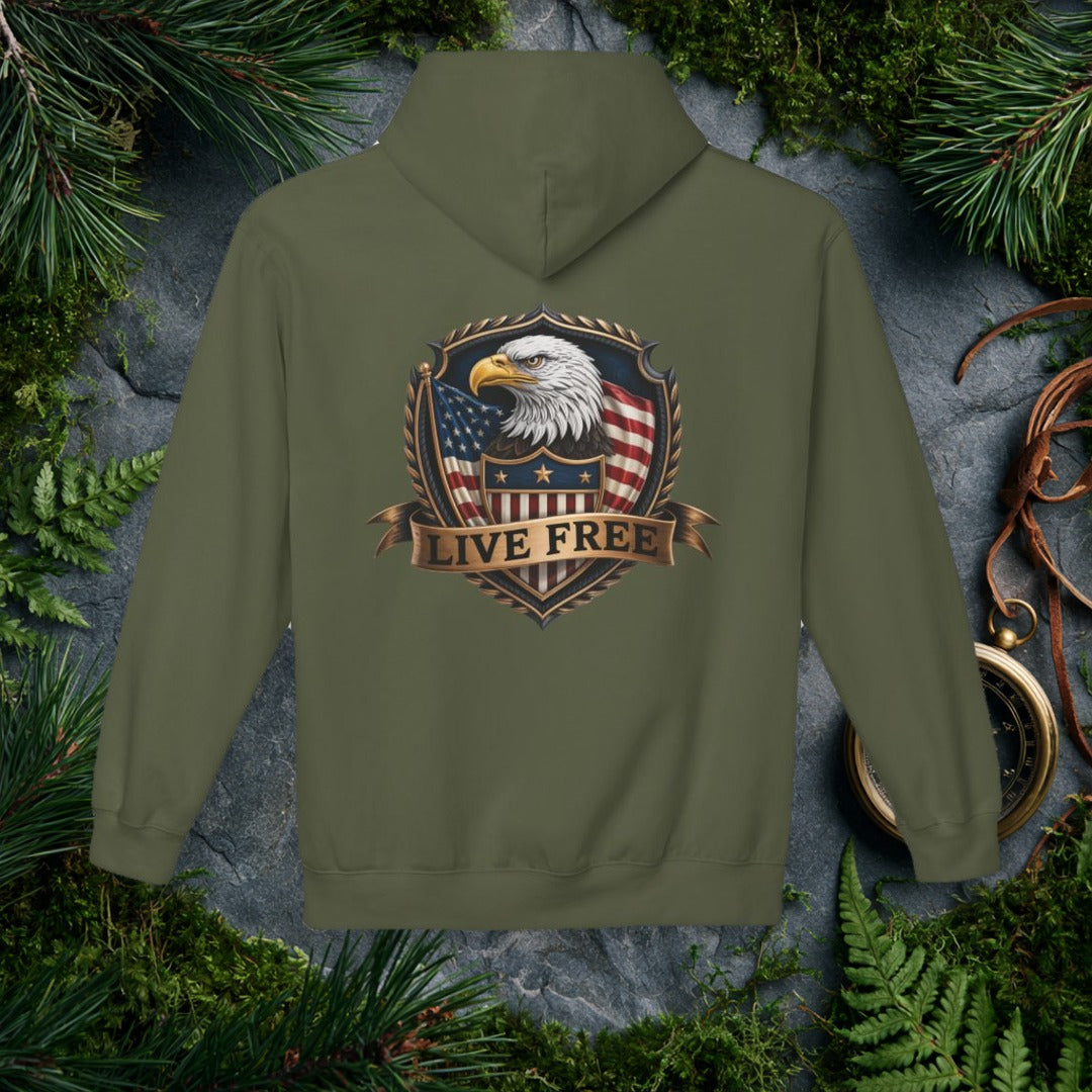 Military Green mockup (view 1)