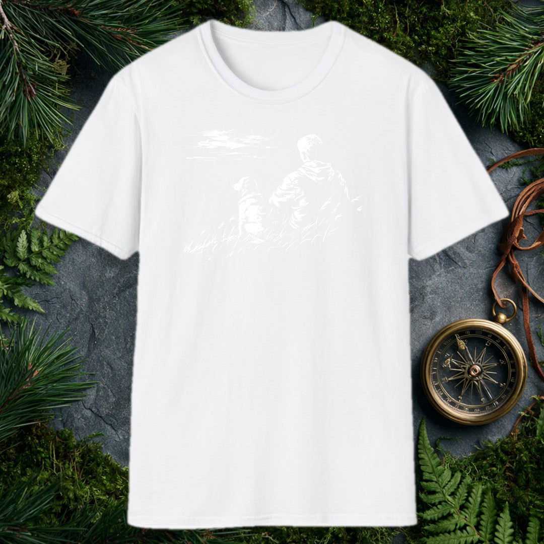 A kid and his dog sit side by side in tall grass, both watching something out across the water — the quiet kind of afternoon you don't forget. For anyone who…
