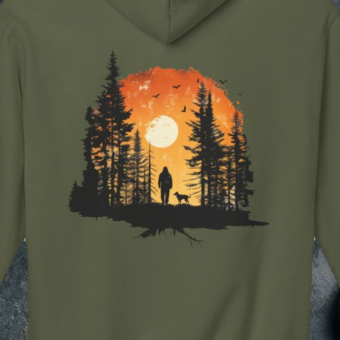 Military Green mockup (view 3)