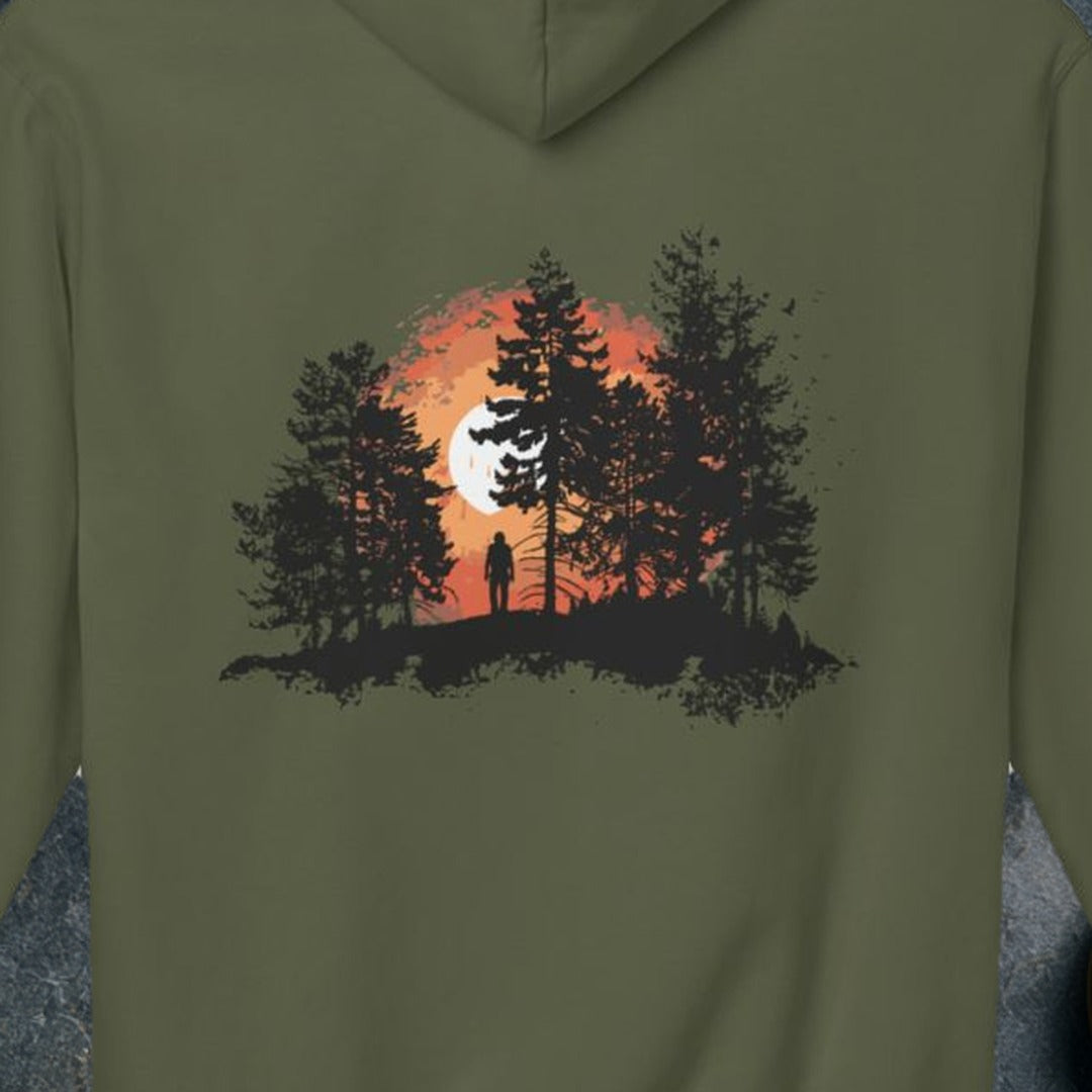 Military Green mockup (view 3)