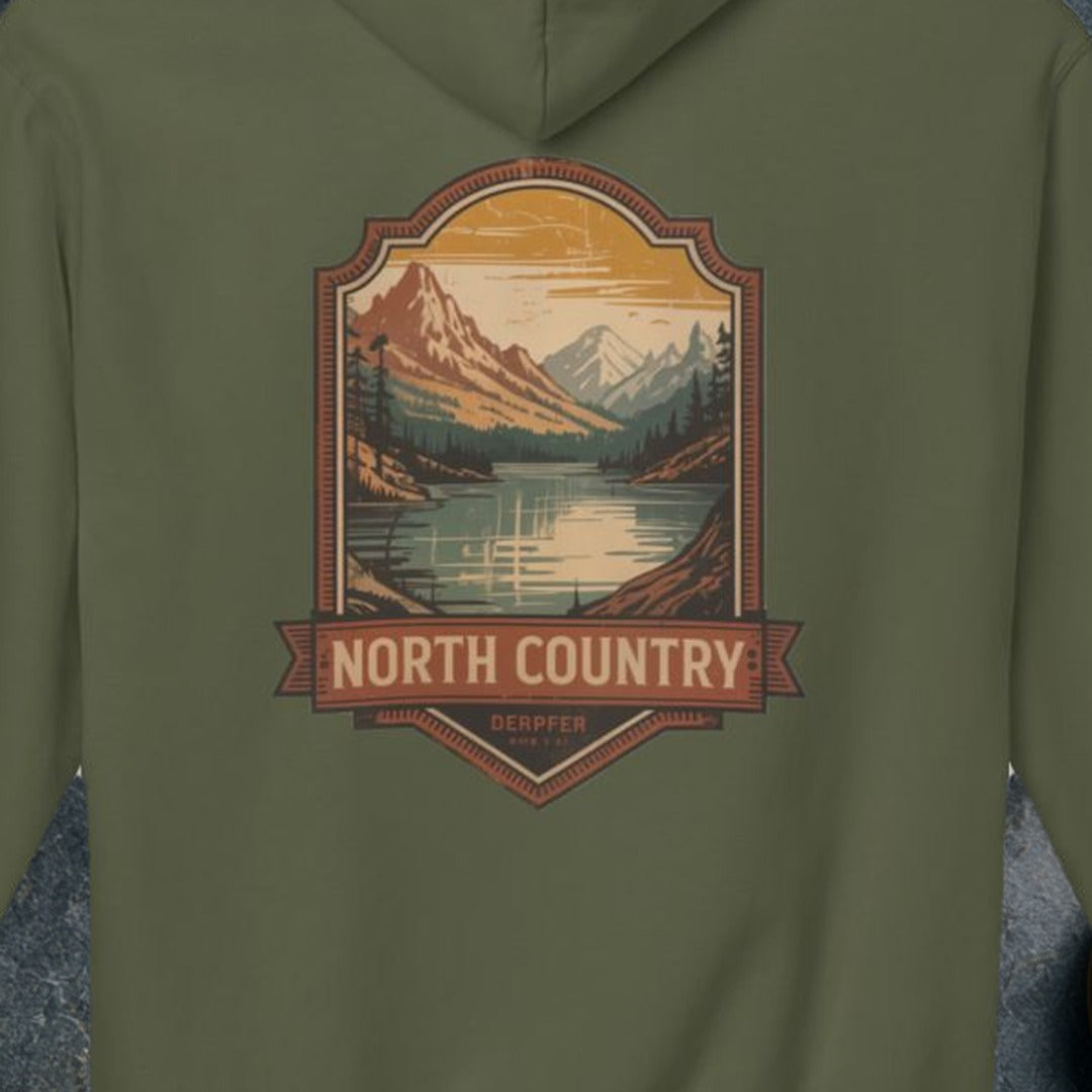Military Green mockup (view 3)