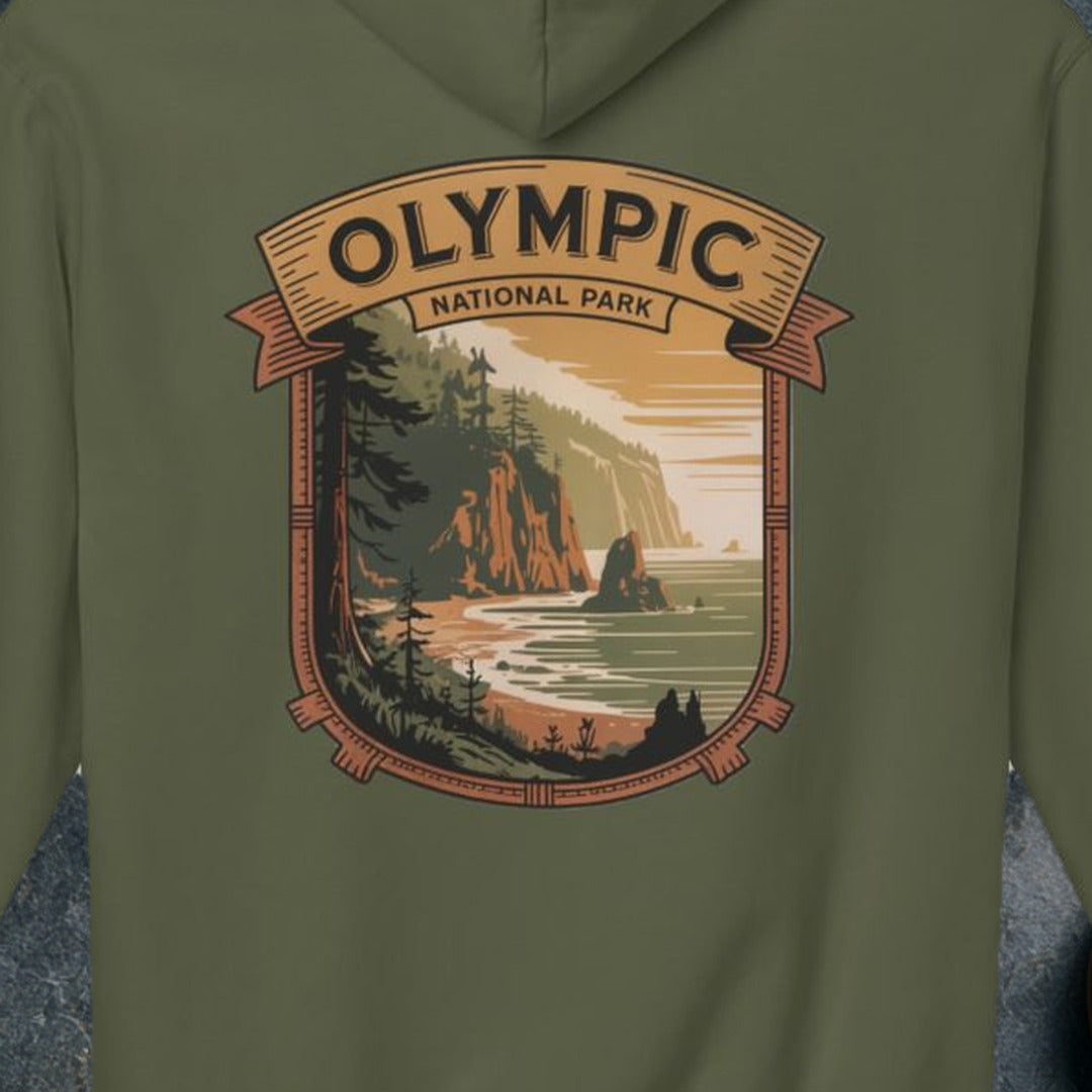 Military Green mockup (view 3)