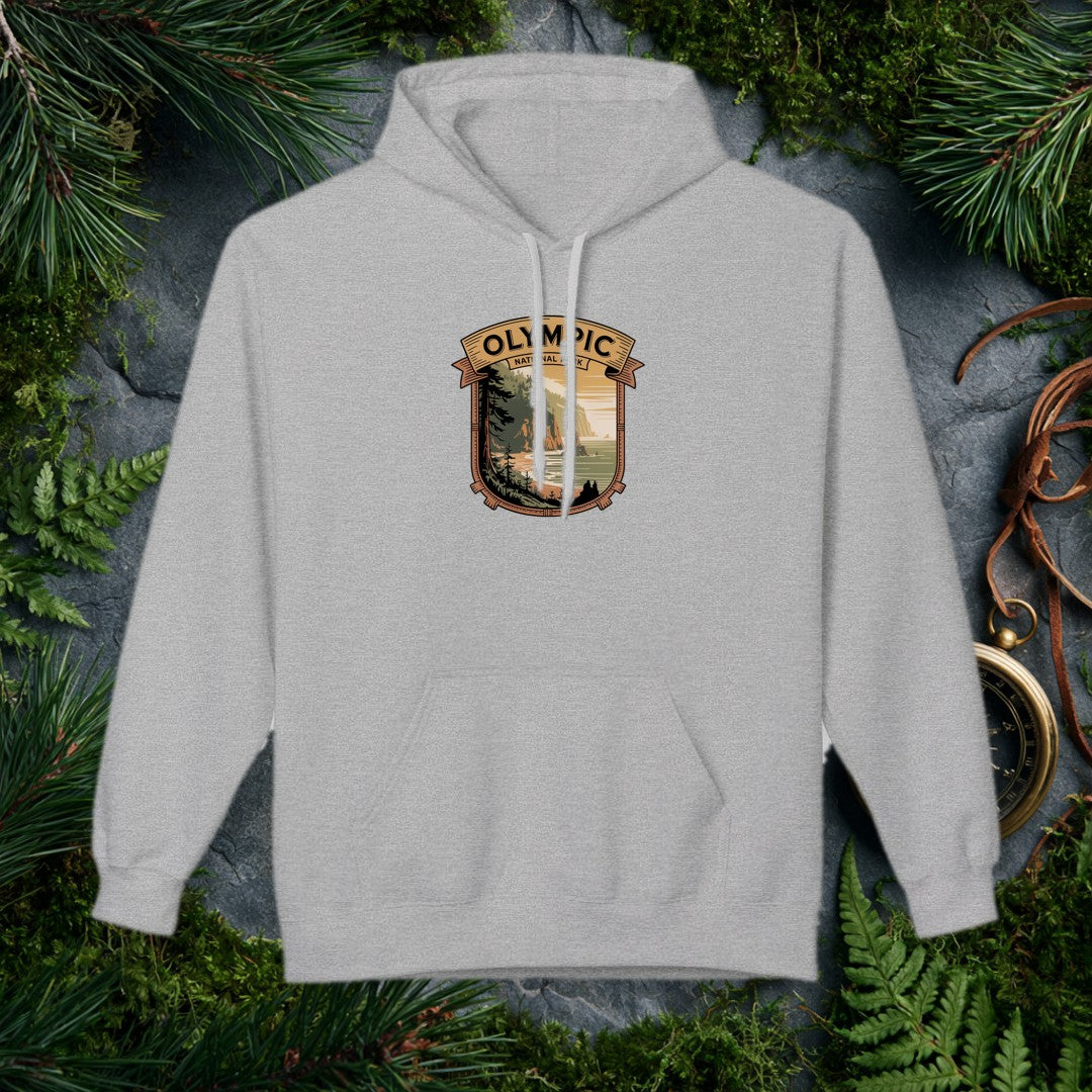 Cozy Meets the Outdoors A midweight softstyle fleece hoodie that's warm without the bulk — perfect for crisp trailheads, campfire nights, and everywhere in…