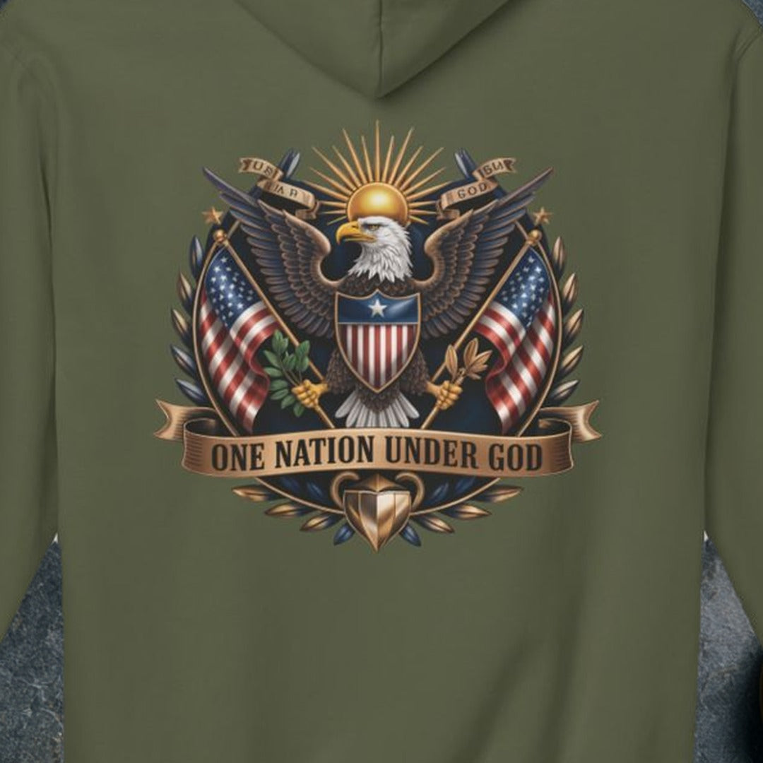 Military Green mockup (view 3)