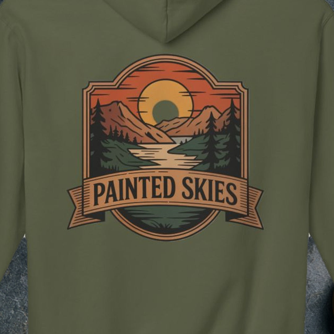 Military Green mockup (view 3)