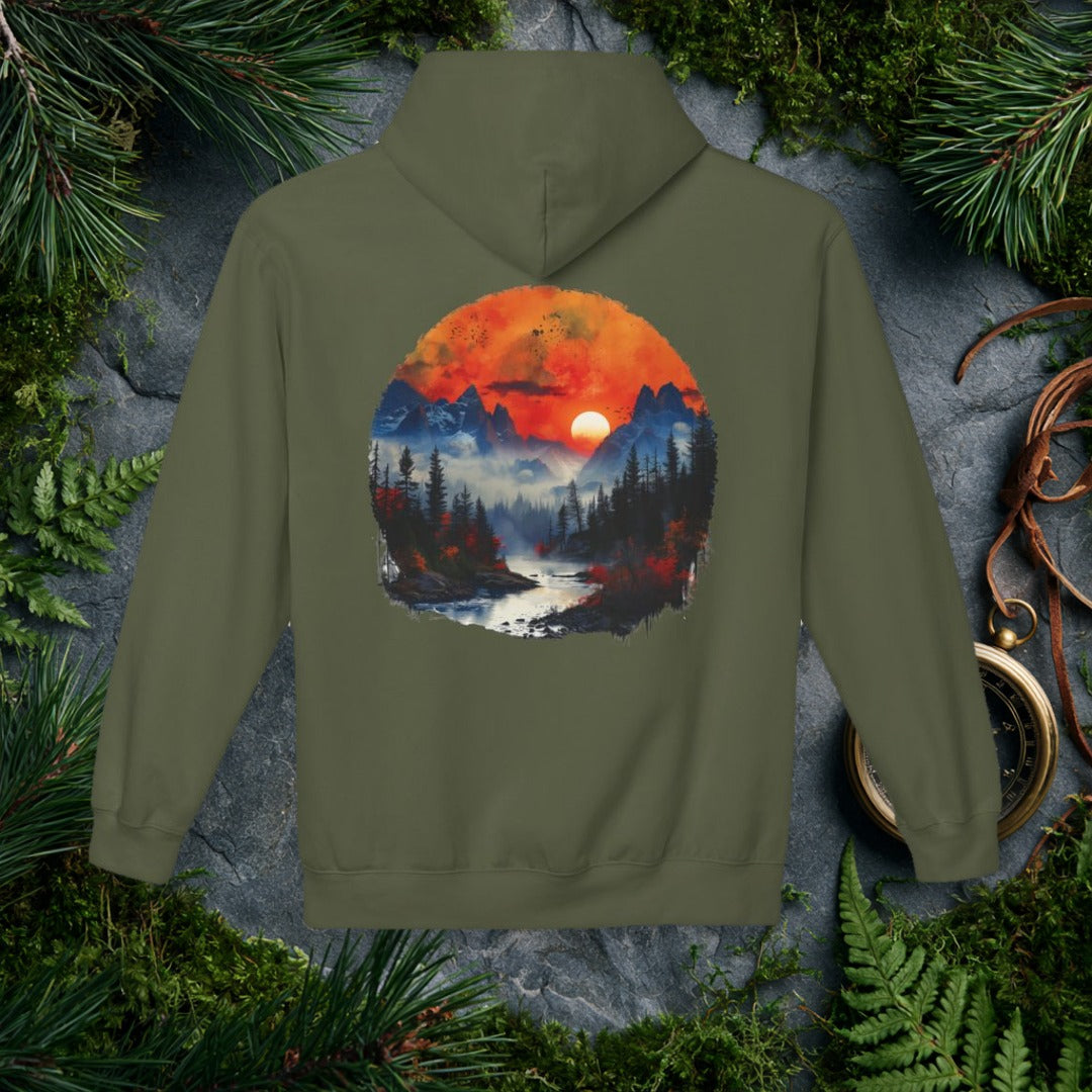 Military Green mockup (view 1)