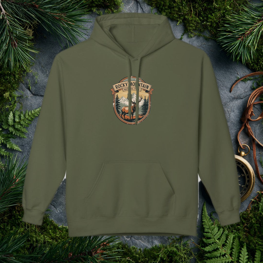 Cozy Meets the Outdoors A midweight softstyle fleece hoodie that's warm without the bulk — perfect for crisp trailheads, campfire nights, and everywhere in…