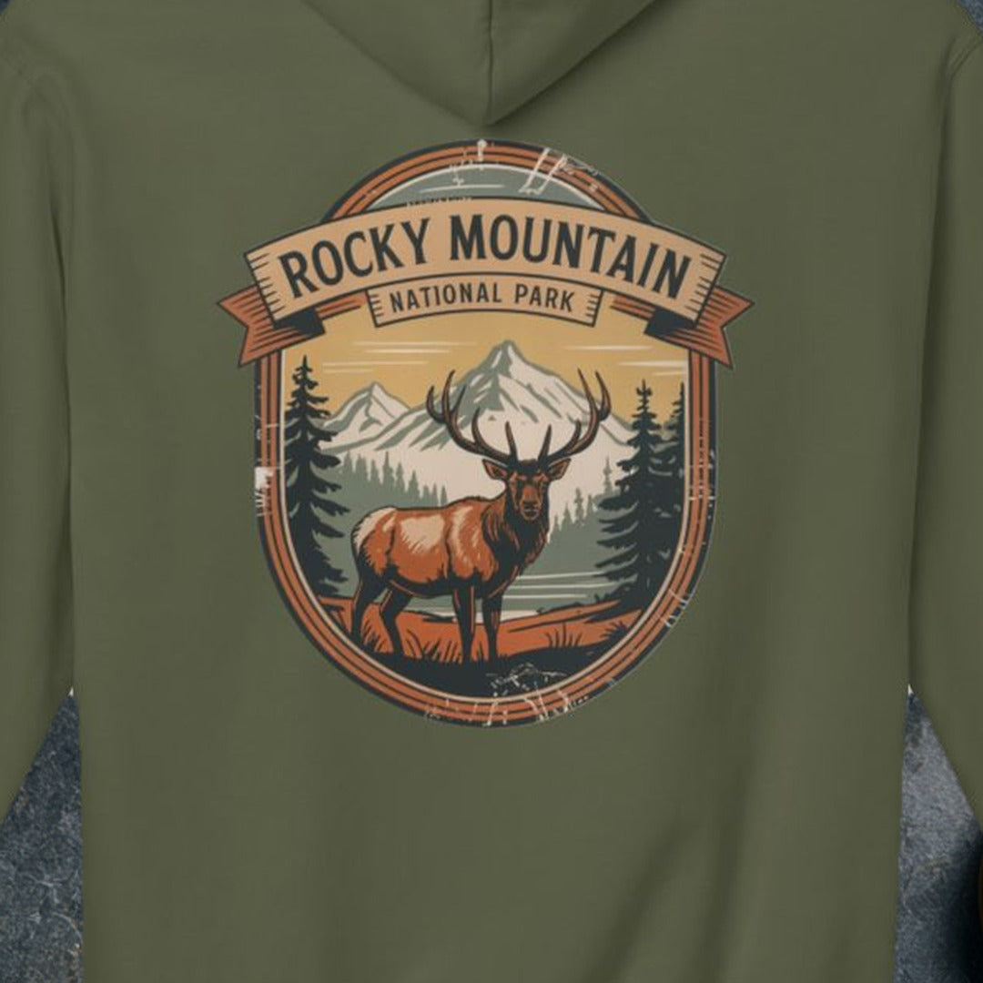 Military Green mockup (view 3)