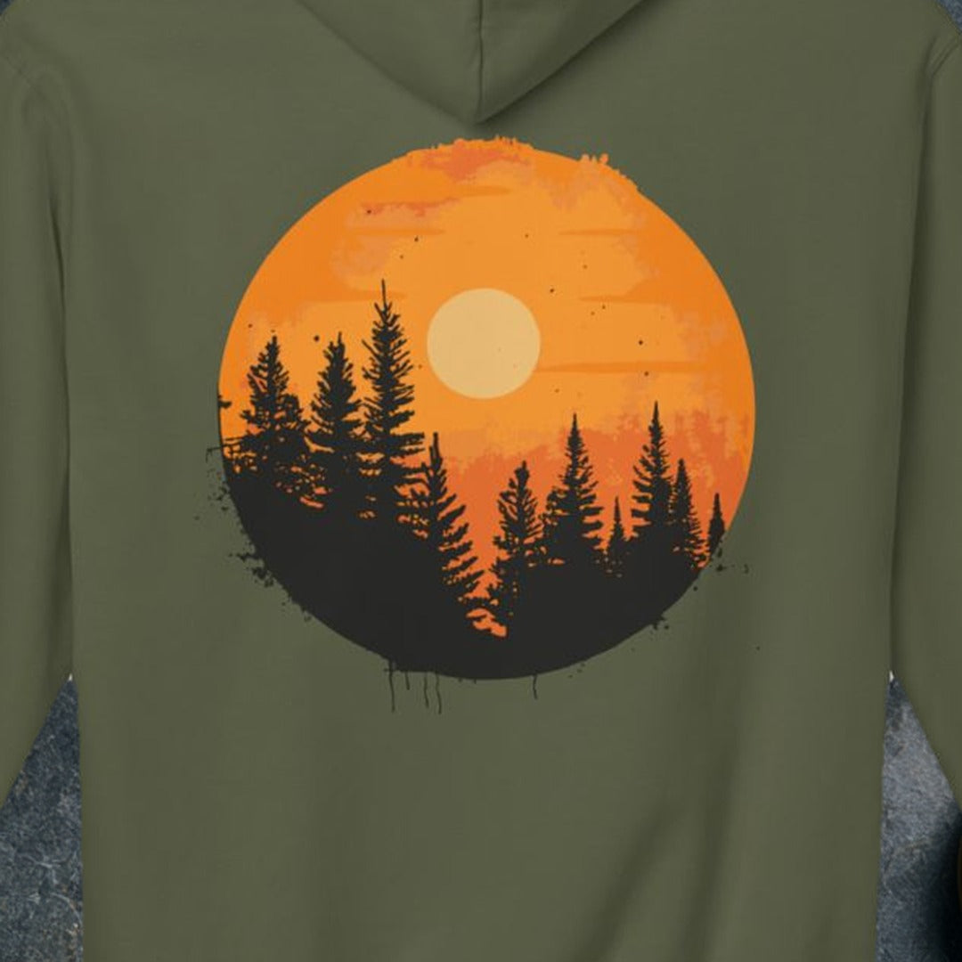 Military Green mockup (view 3)