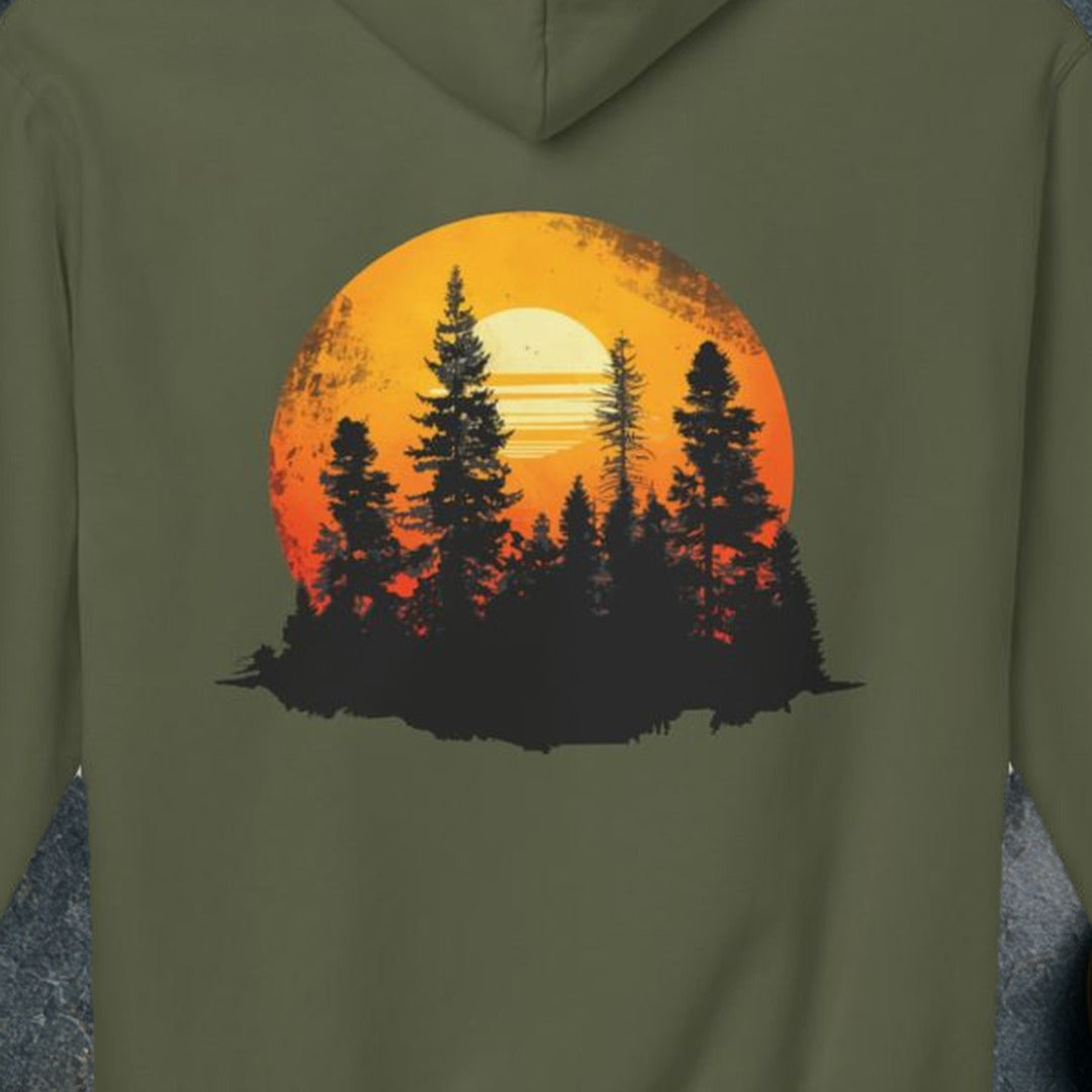 Military Green mockup (view 3)