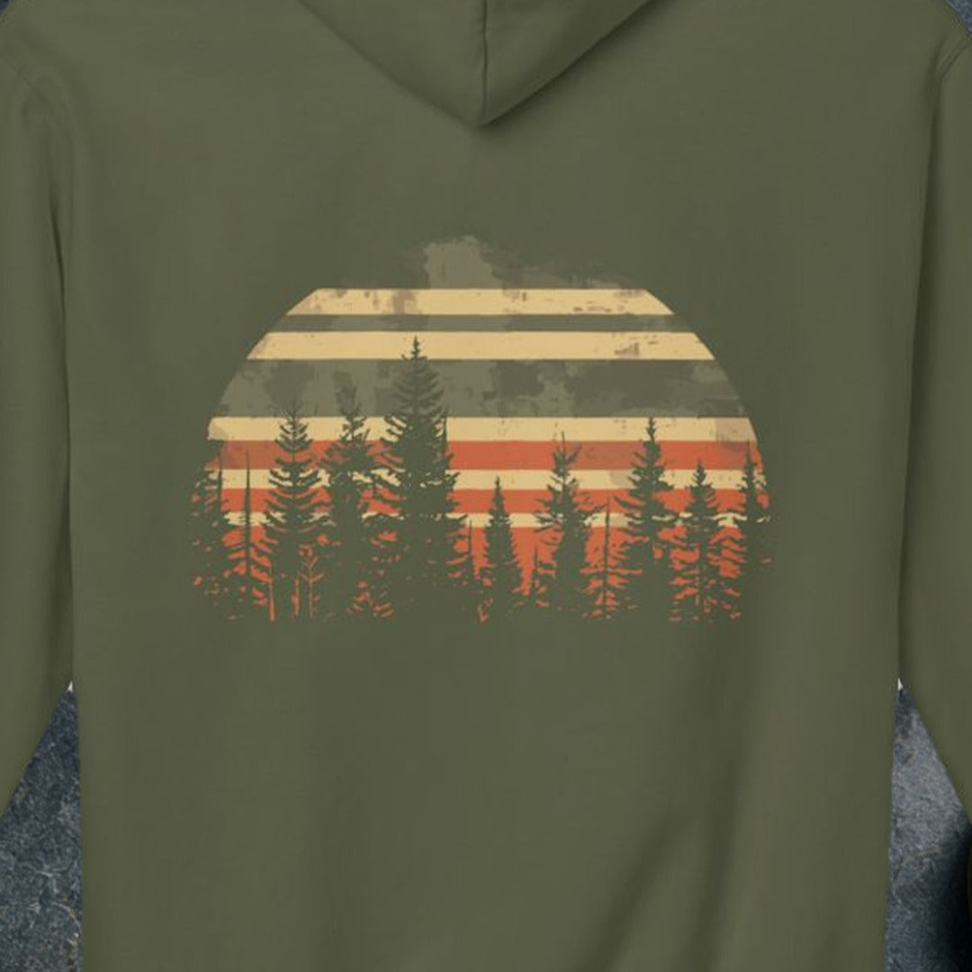 Military Green mockup (view 3)