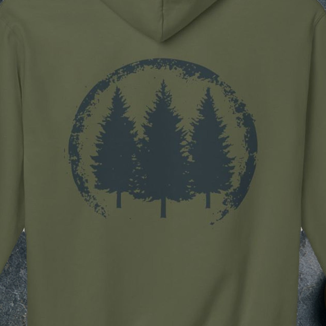 Military Green mockup (view 3)