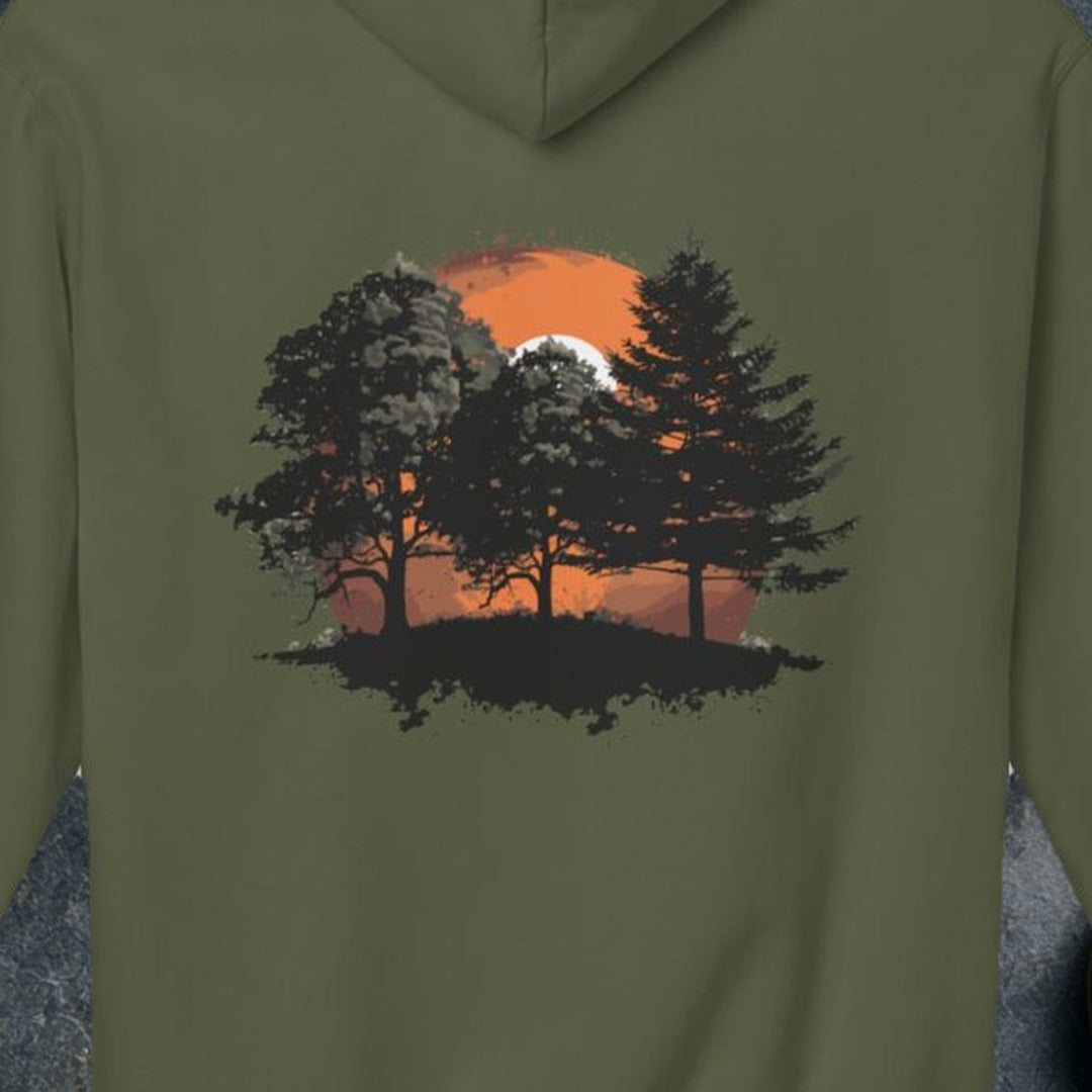 Military Green mockup (view 3)