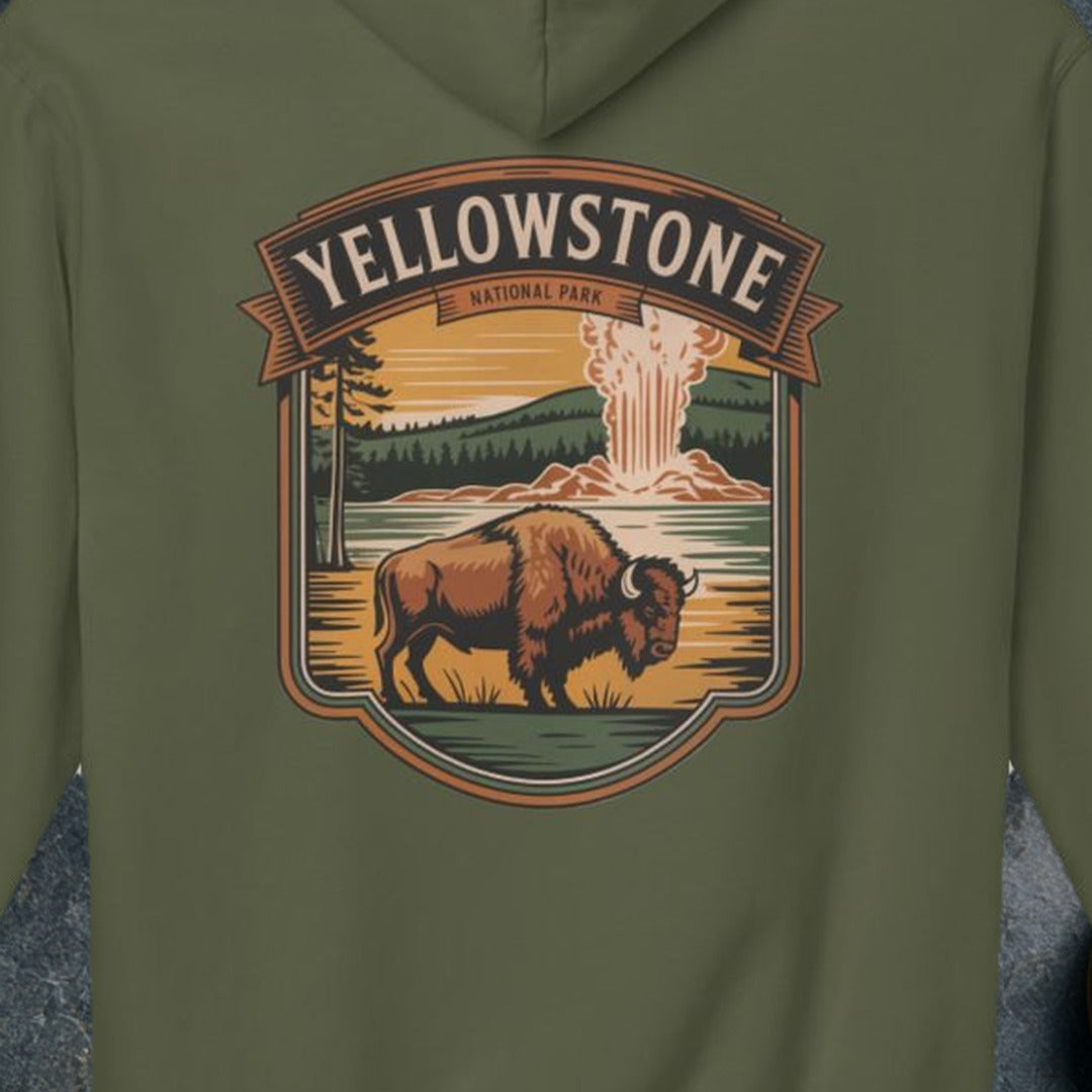 Military Green mockup (view 3)